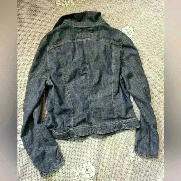 Y2K 2000s Jean Jacket Blazer - Picture 4 of 4